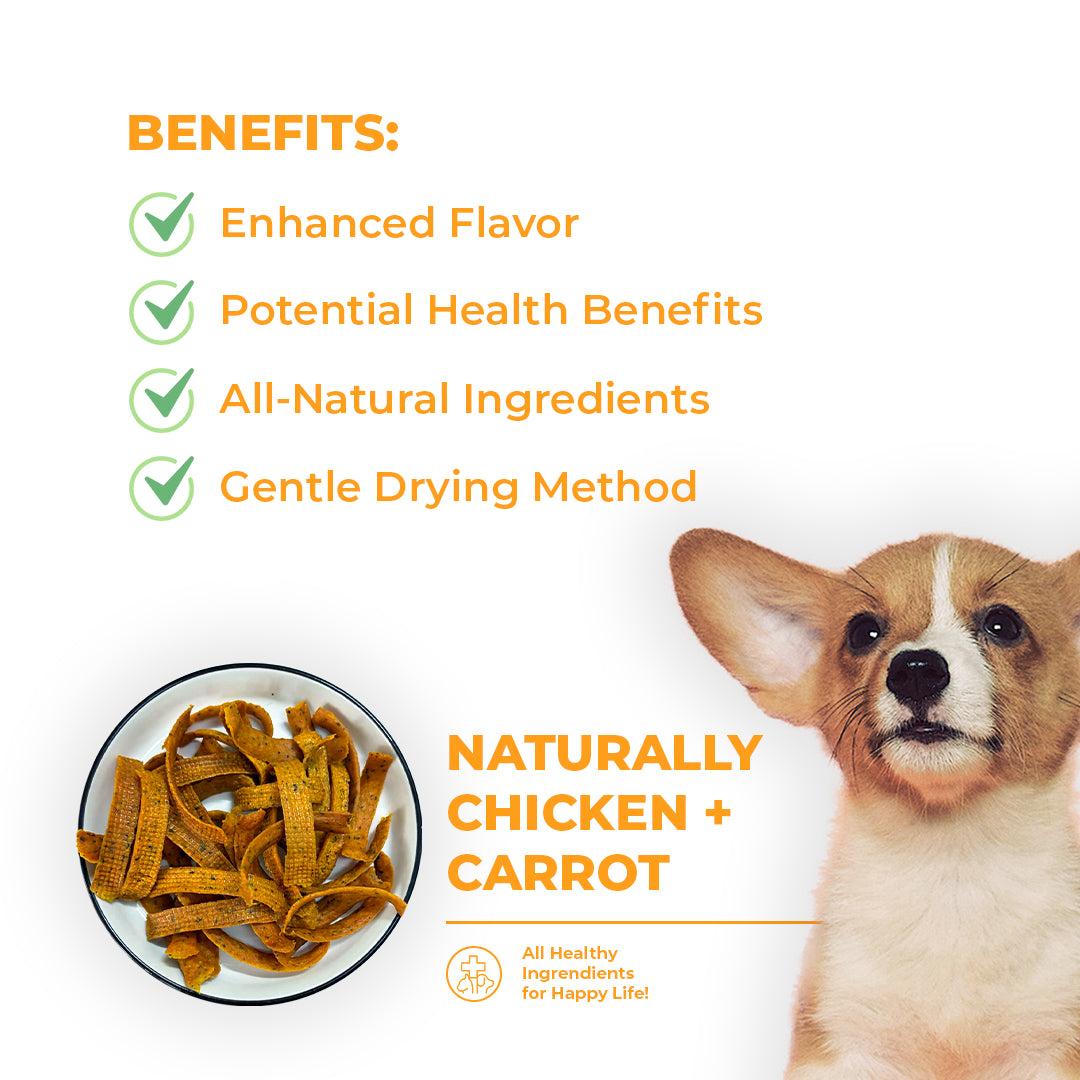 Naturally Chicken + Carrot Treat