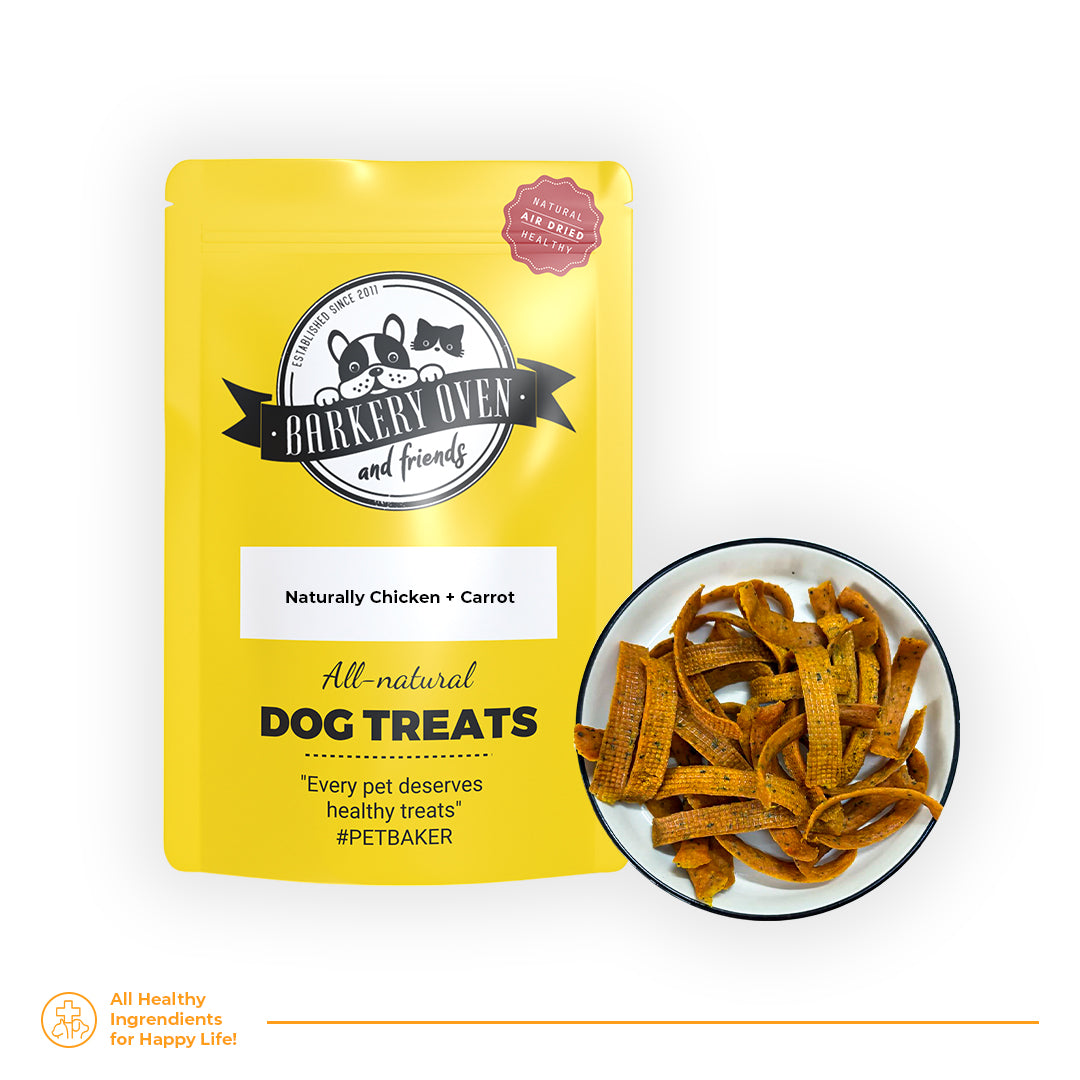Naturally Chicky + Carrot Treat