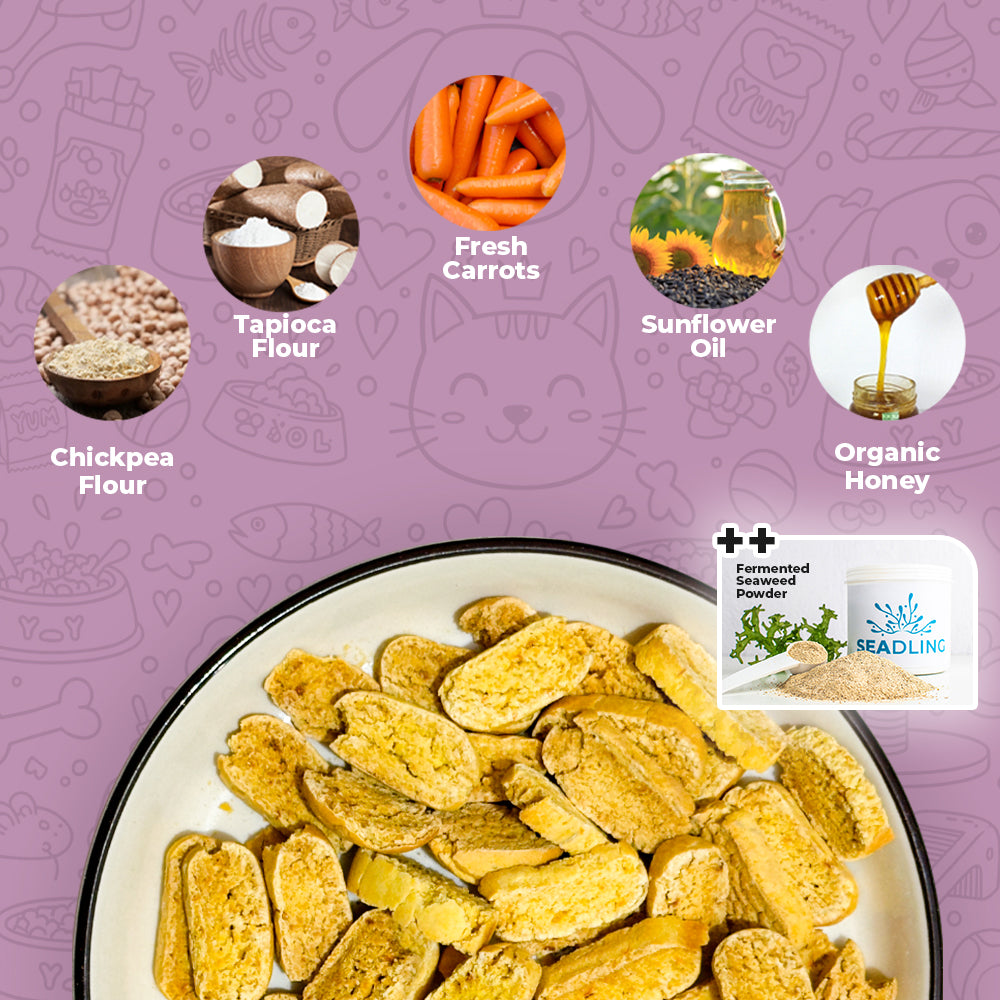 Eye Boost: Carrot Biscotti