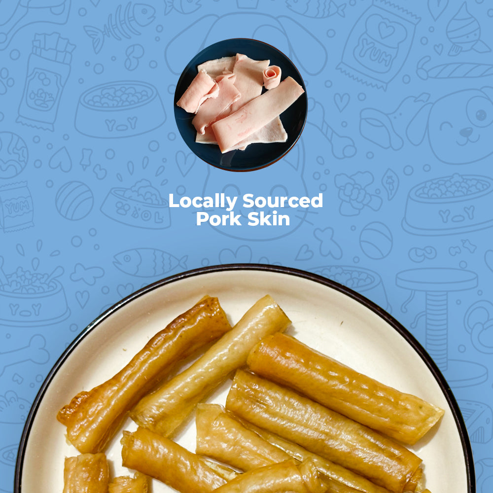 Naturally Pig Skin Roll