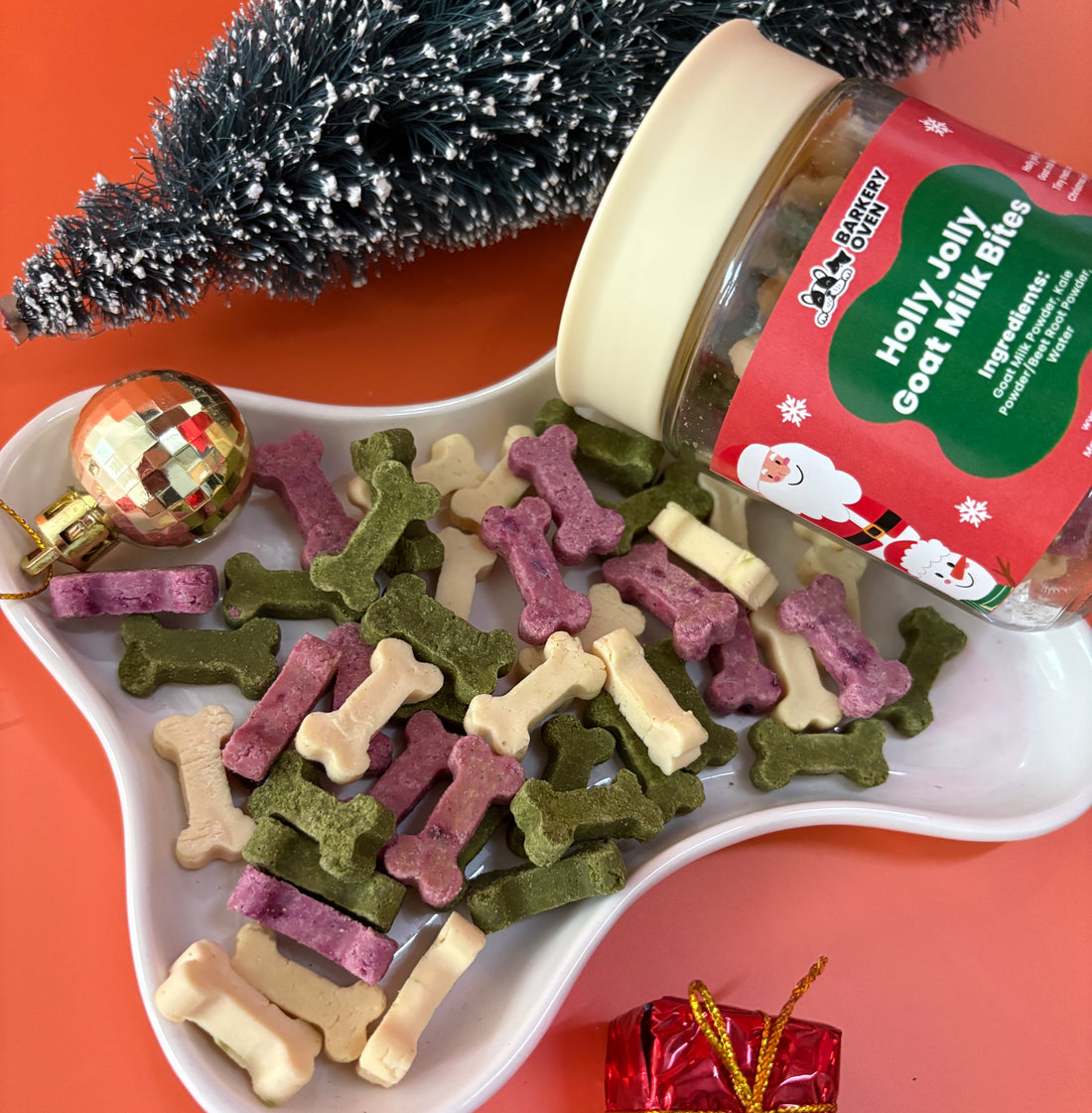 Holly Jolly Goat Milk Bites