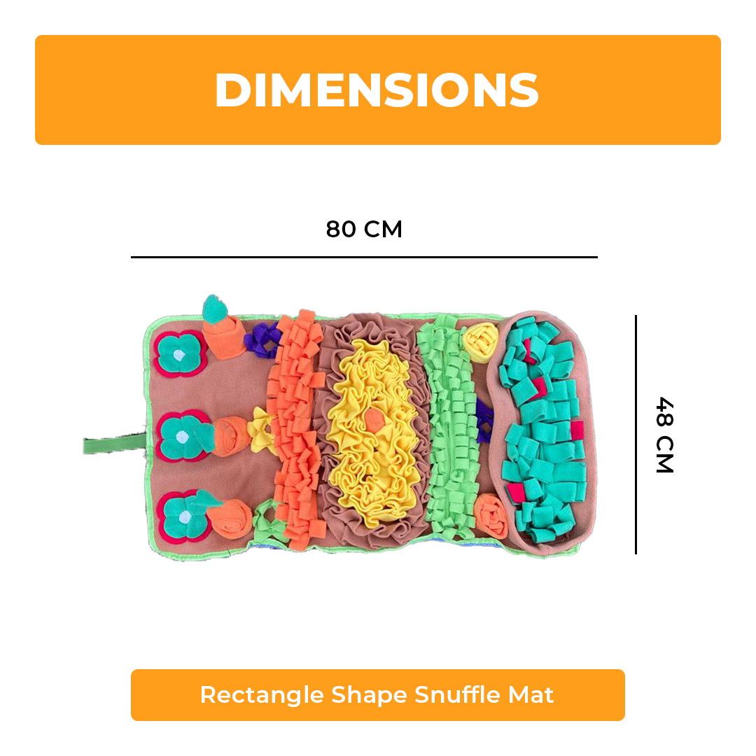 BarkeryOven Snuffle Mat Bundle Box 3 – Large Mat + Treats