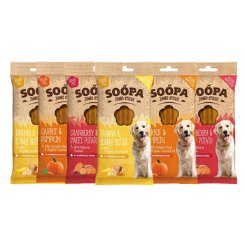 Soopa Jumbo Sticks Bundle Pack
