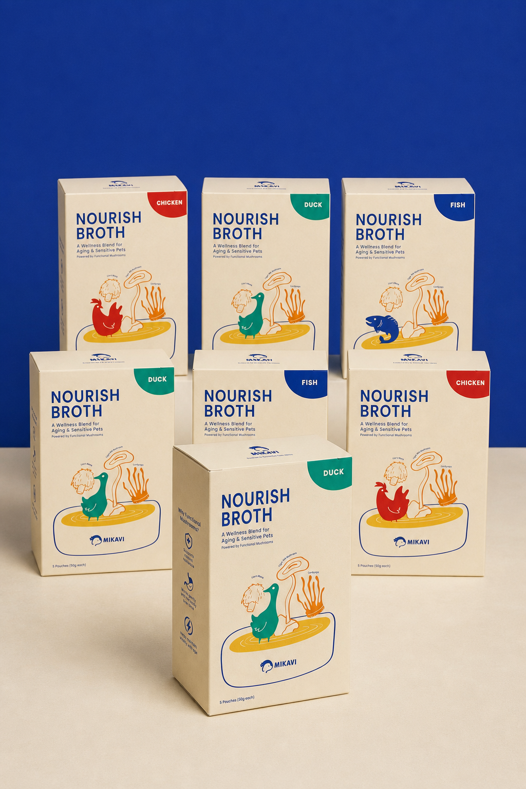 Nourish Broth Monthly Ritual: 6 boxes plus 1 bonus box