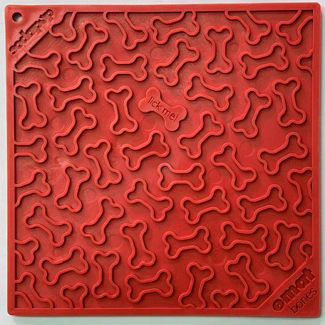 SODAPUP Enrichment Bones Design Lick Mat