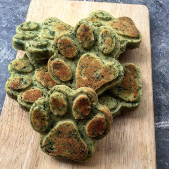 Wheat Free Spinach Pawffin