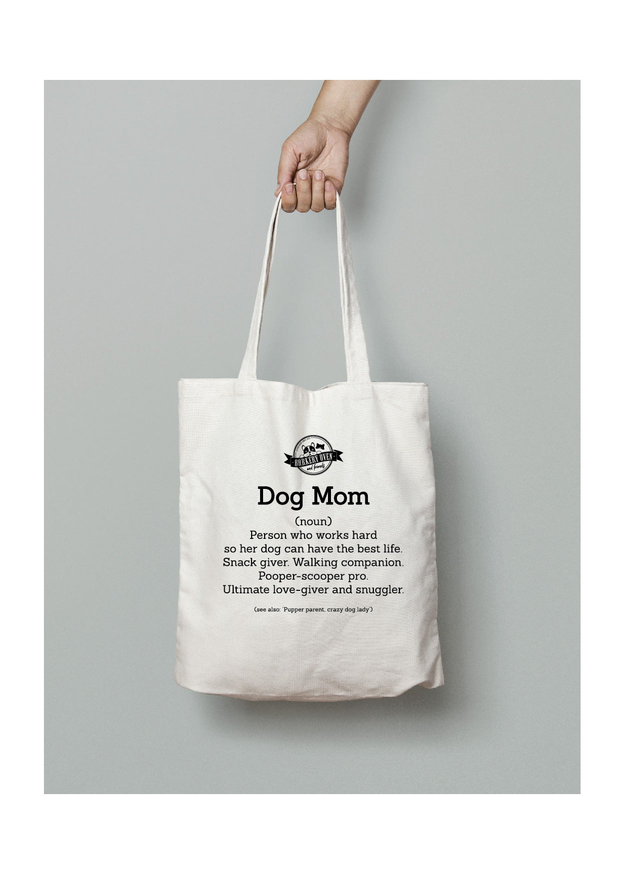 PROUD PAWRENT TOTE BAG - DOG MOM