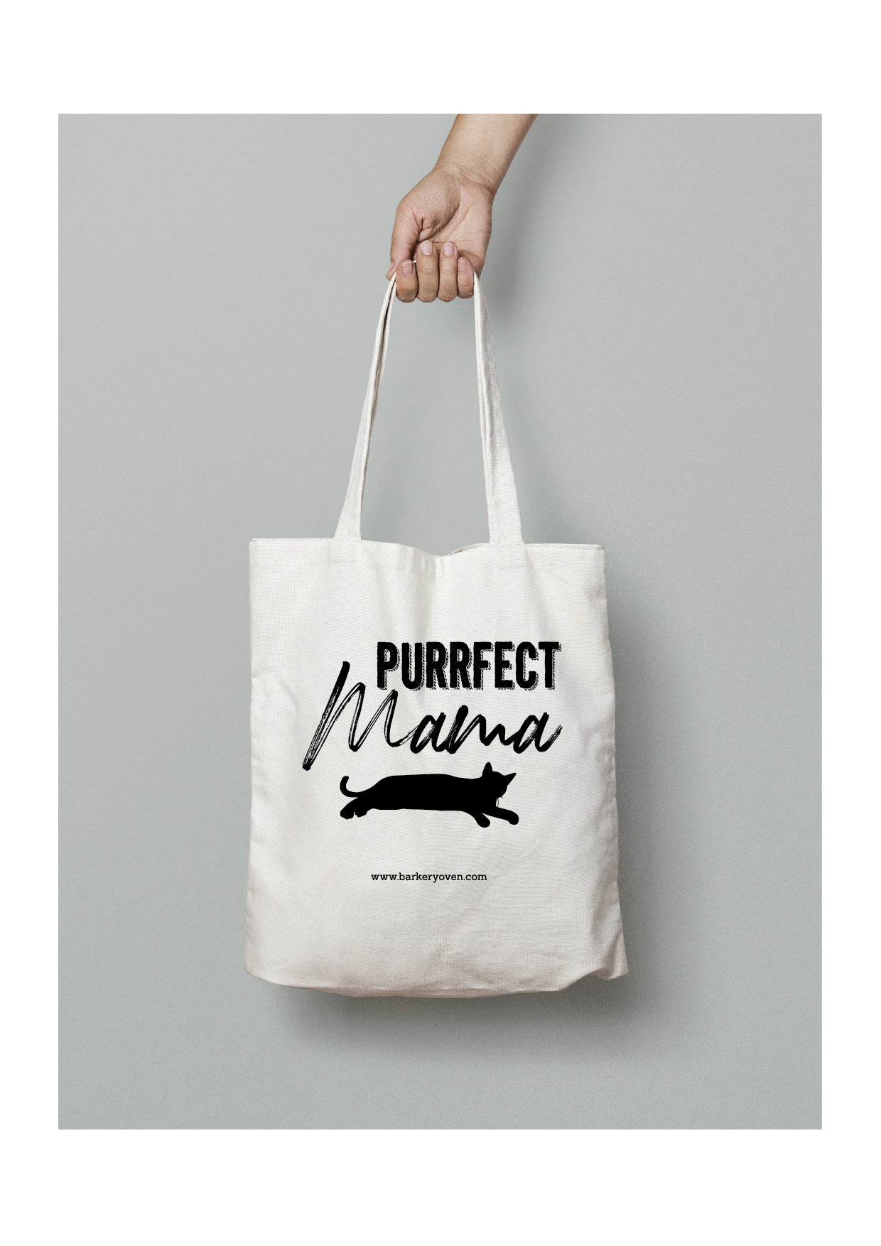 PROUD PAWRENT TOTE BAG - PURRFECT MAMA